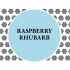 Raspberry & Rhubarb (Framboos/Rabarber)